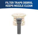 15' Brass Half Pattern Nozzle 53227