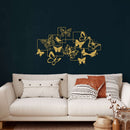 Flock of Butterflies Metal Wall Art