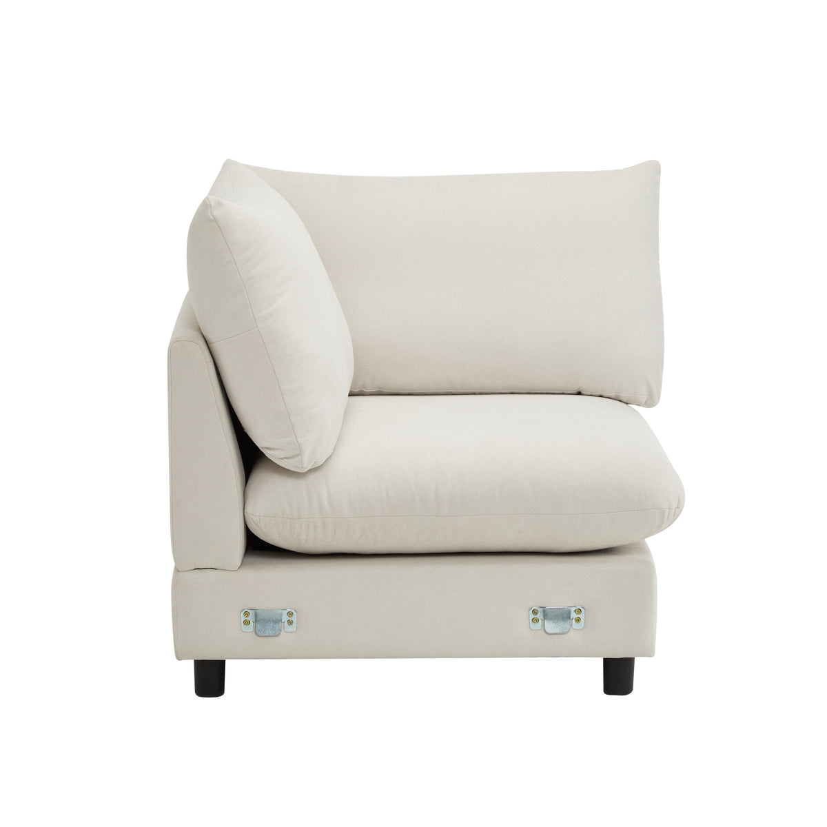 99 in. Oversize 5-Piece L Shaped Modular Sectional Sofa, photo 7 of 10