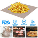 BBQ Grill Mat Non-Stick Mesh Mat Baking Sheet Liner Reusable Reversible Washable for Outdoor Gas Charcoal