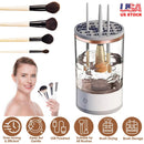 3 In 1 Makeup Brush Blender Cleaner Automatic Makeup Brush Cleaner Machine  USB Powered Brush Drying Storage Suitable For All Types of Brushes