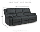 Draycoll - Reclining Sofa by Unique Piece Furniture