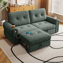 Chenille Convertible Sofa Bed