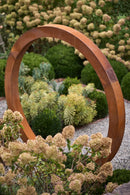 Corten Steel Moongate Garden Archway