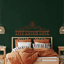 Live Laugh Love Metal Wall Art