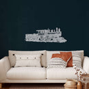 Vintage Train Metal Wall Art
