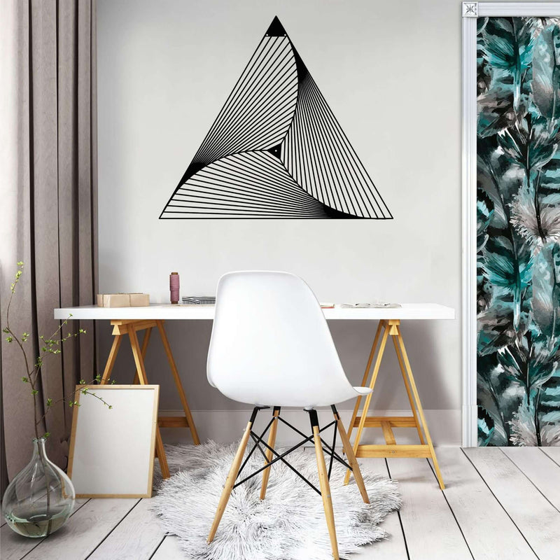 Triangle Metal Wall Art