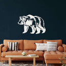 Bear Metal Wall Art