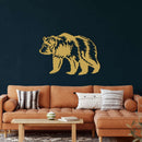 Bear Metal Wall Art