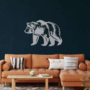 Bear Metal Wall Art