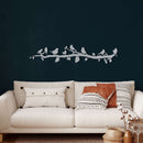 Birds on Branch Metal Wall Art