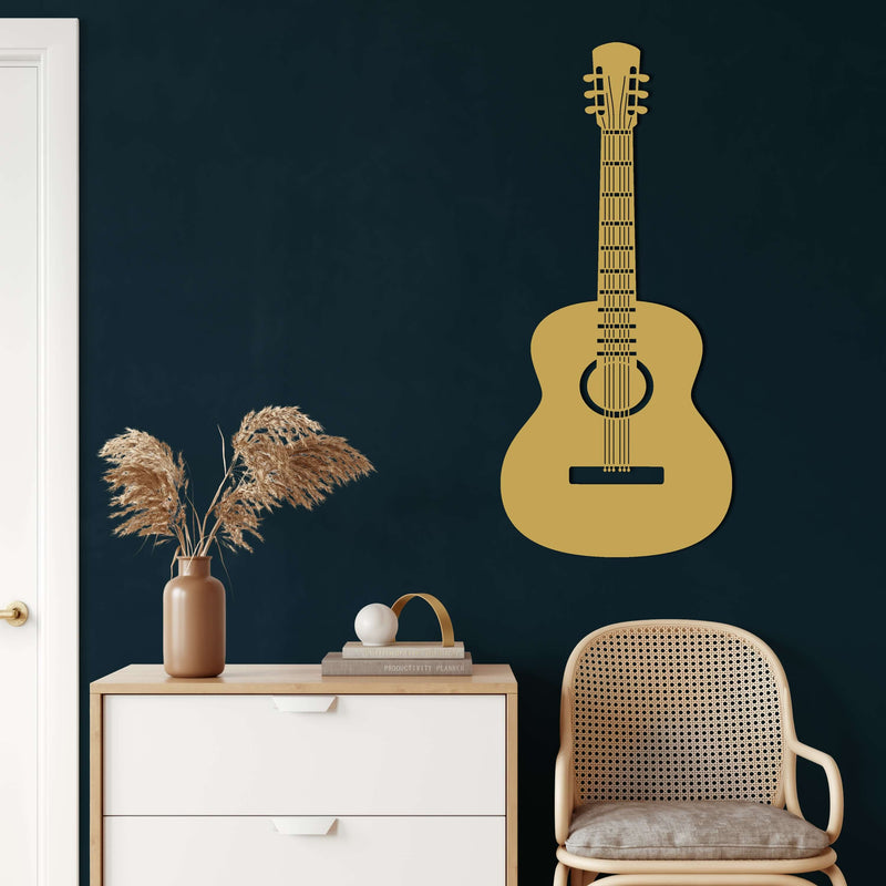 Guitar Metal Wall Art