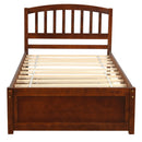 Platform Bed Wood Bed Frame With Trundle by HouseOfZazla