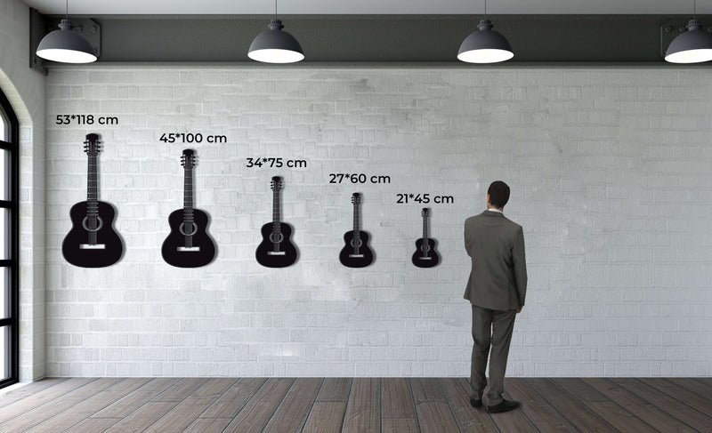 Guitar Metal Wall Art