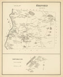 Vintage Map of Orford, New Hampshire 1892
