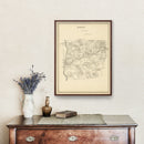 Vintage Map of Lebanon, New Hampshire 1892