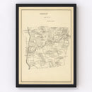 Vintage Map of Lebanon, New Hampshire 1892