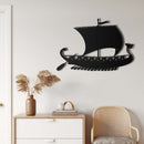 Viking Ship Metal Wall Art