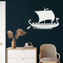 Viking Ship Metal Wall Art