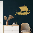 Viking Ship Metal Wall Art