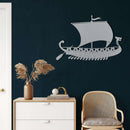 Viking Ship Metal Wall Art