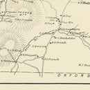 Vintage Map of Piermont, New Hampshire 1892