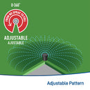 4-ft. Adjustable Pattern Spray Sprinkler Nozzle 53580