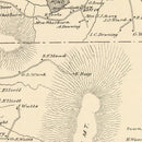 Vintage Map of Ellsworth, New Hampshire 1892