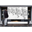 Thinking Man Metal Wall Art