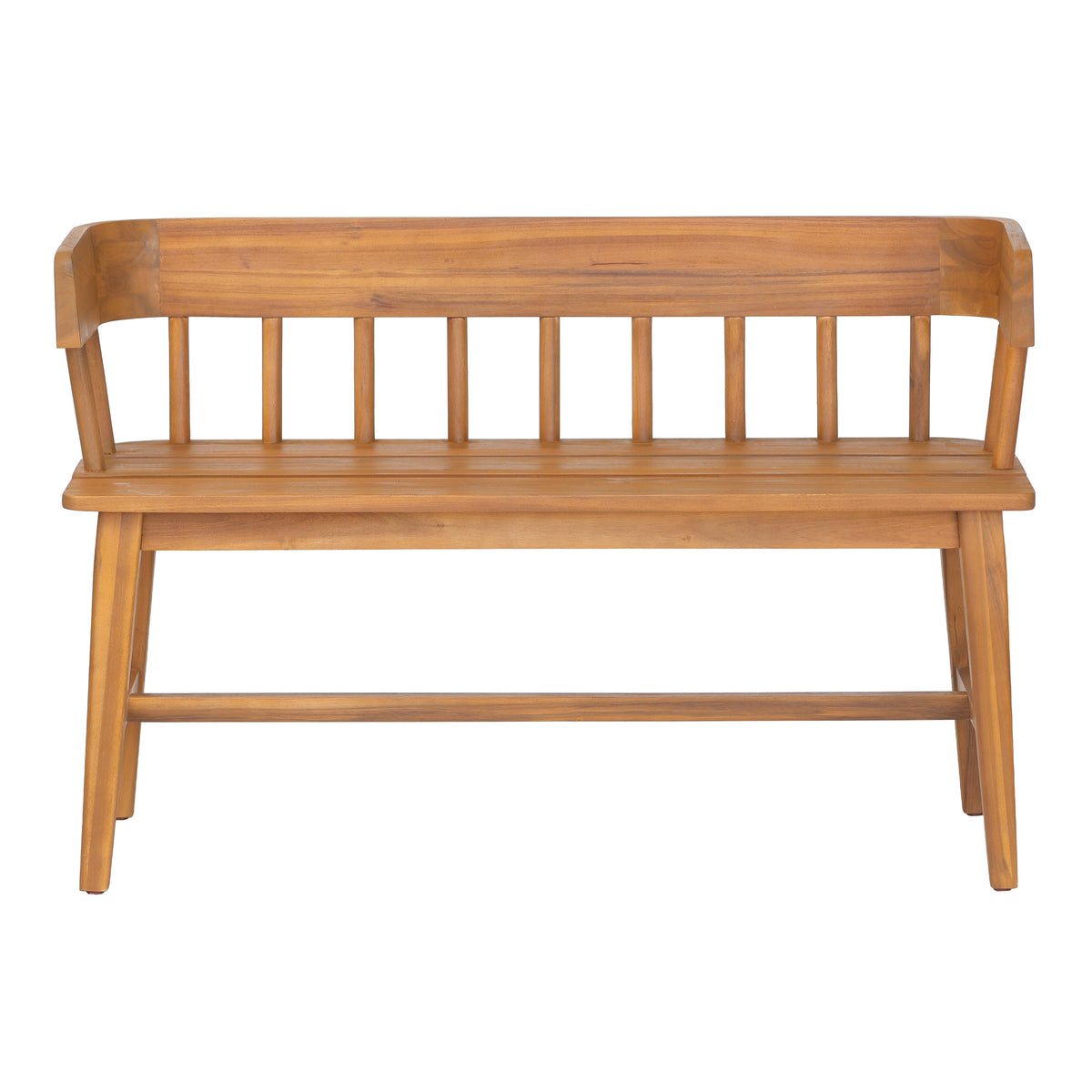 Bramley Outdoor Acacia Wood Bench, photo 3 of 10