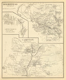Vintage Map of Campton, New Hampshire 1892