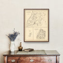 Vintage Map of Hanover, New Hampshire 1892