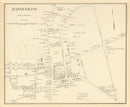 Vintage Map of Hanover, New Hampshire 1892