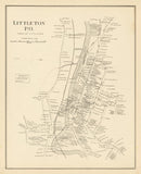 Vintage Map of Littleton, New Hampshire 1892
