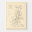 Vintage Map of Littleton, New Hampshire 1892