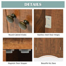 Triangle Bathroom Storage Cabinet With Adjustable Shelves, Freestanding Floor Cabinet For Home Kitchen by HouseOfZazla