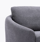 Yuina Linen Loveseat - Gray by HouseOfZazla
