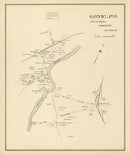 Vintage Map of Gonic, New Hampshire 1892