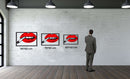 Lips Metal Wall Art