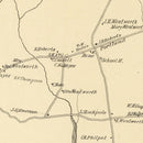 Vintage Map of Rollinsford, New Hampshire 1892