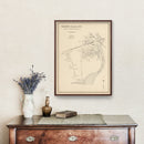 Vintage Map of Rollinsford, New Hampshire 1892