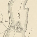 Vintage Map of Laconia, New Hampshire 1892