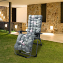 67x22in Chaise Lounger Cushion Recliner Rocking Chair Sofa Mat Deck Chair Cushion