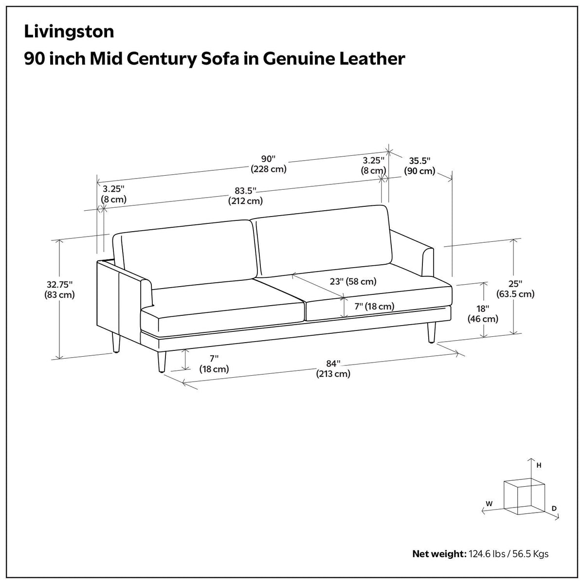 Livingston - Upholstered Sofa, photo 37 of 40