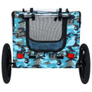 Outdoor Heavy Duty Collapsible Pet Bike Trailer with 16-Inch Wheels by HouseOfZazla