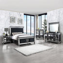Varian II - Chest - Mirrored, Black & Sliver