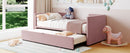 Twin Size Upholstered Daybed With Pop Up Trundle by HouseOfZazla