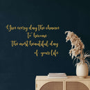 Give Every Day Metal Wall Art