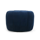 Serenizia - Upholstered Swivel Chair With Channel Tufted