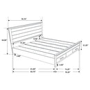 Greely - 5 Piece King Storage Bedroom Set Includes Bed, Nightstand, Dresser, Mirror & Chest - Rustic Brown